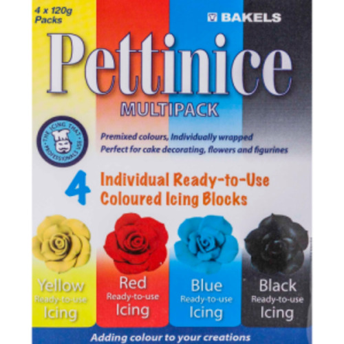 Fondants: Bakels Pettinice - Multipack - 480g