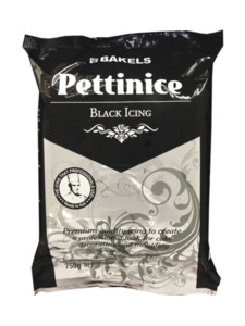 Fondants: Bakels Pettinice - Black - 750g