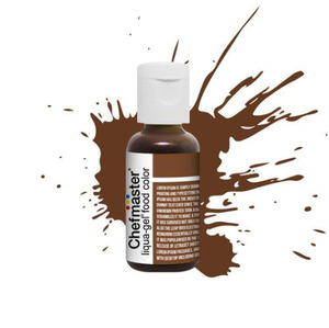 Chefmaster Liqua-Gel Buckeye Brown