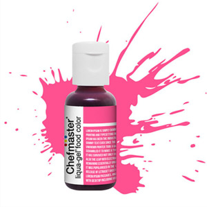 Decorating Supplies: Chefmaster Liqua-Gel Rose Pink