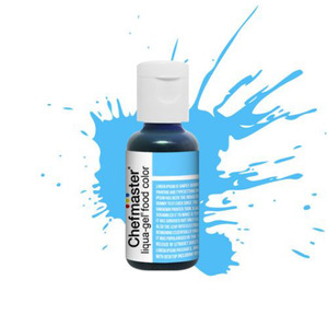 Decorating Supplies: Chefmaster Liqua-Gel Sky Blue