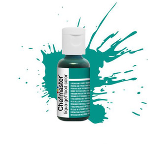 Decorating Supplies: Chefmaster Liqua-Gel Teal
