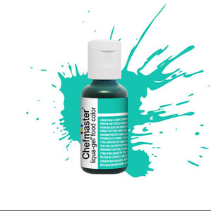 Decorating Supplies: Chefmaster Liqua-Gel Turquoise