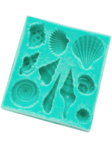 Decorating Supplies: Silicone Mould - Sea Shells