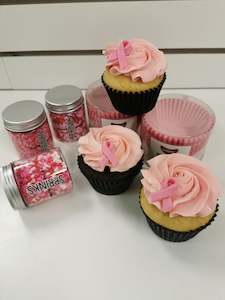 Cupcakes: Pink Ribbon Cupcakes