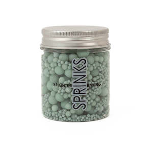 Decorations: Sprinks - Pastel Green Bubble Bubble Sprinkles - 65g