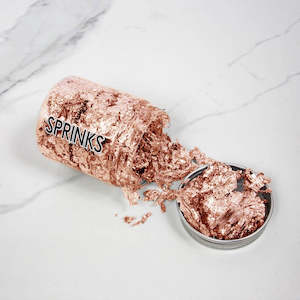 Sprinks - Rose Gold Leaf Flakes - 2g