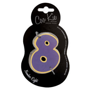 Cake Essentials: Coo Kie Number 8 Cookie Cutter