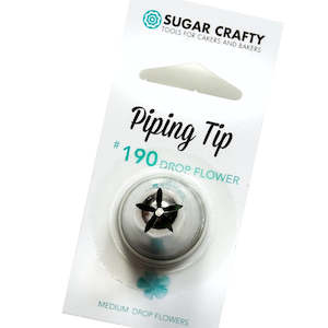 Decorating Equipment: Sugar Crafty Piping Tip #190 Drop Flower