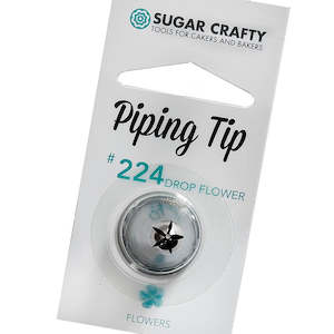 Decorating Equipment: Sugar Crafty Piping Tip #224 Drop Flower