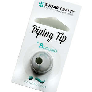 Decorating Equipment: Sugar Crafty Piping Tip #8 Round
