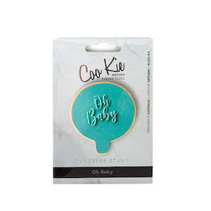 Cake Essentials: Coo Kie Embosser Stamp - Oh Baby