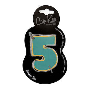 Cake Essentials: Coo Kie Number 5 Cookie Cutter