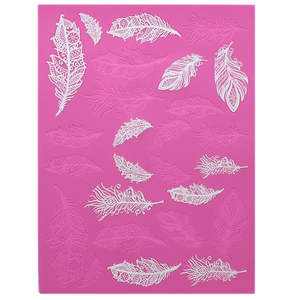 Moulds: Cake Lace Mat - Feathers
