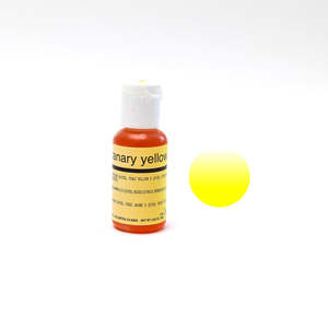 Airbrush: Chefmaster Airbrush Colour - Canary Yellow 18g