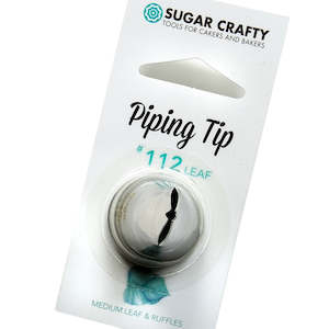 Icing Tips Accessories: Sugar Crafty Piping Tip #112 Leaf