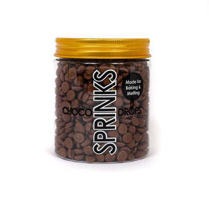 Sprinkles: Sprinks - Choco Drops - Chocolate Brown (200g)
