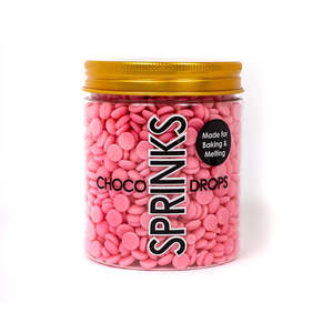 Sprinkles: Sprinks - Choco Drops - Candy Pink (200g)