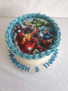 Cakes: Edible Image Cake