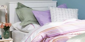 Pillowcases: Gorgi 100% Cotton Sage Polka Dot Oxford