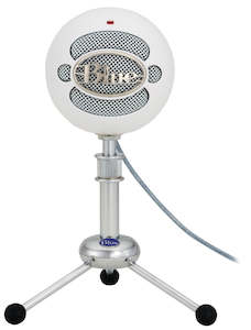 Blue Microphones: Blue Microphones Snowball USB Microphone (Textured White) (PC)