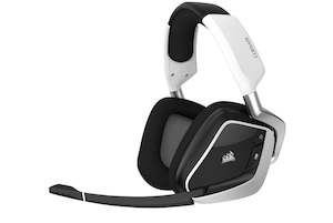 Corsair: Corsair Void Elite RGB Wireless Gaming Headset (White) (PC, PS4)