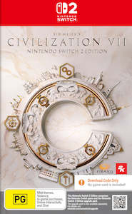 Gaming Gear: Sid Meier's Civilization VII (code in box) (Switch 2)