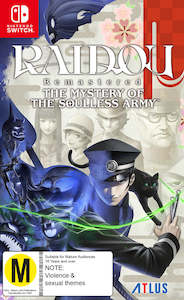 RAIDOU Remastered: The Mystery of the Soulless Army (Switch)