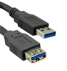 Pc Parts: Digitus USB 3.0 Type A (M) to USB Type A (F) Extension Cable (3m)