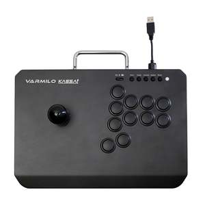 Gaming Controllers: Varmilo Kassai - Obsidian Black PS5 Compatible Version