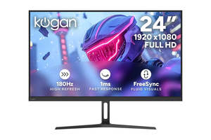 Gaming Monitors: Kogan 24" Full HD 180Hz 1ms FreeSync Gaming Monitor (1920 x 1080)