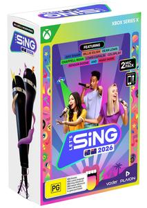Xbox Series X Games: Let's Sing 2026 Double Mic Bundle