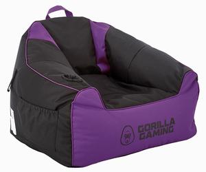 Gorilla Gaming Pro Bean Bag - Black/Purple