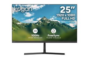 Gaming Monitors: Kogan 25" Full HD 100Hz Frameless FreeSync Monitor (1920 x 1080)