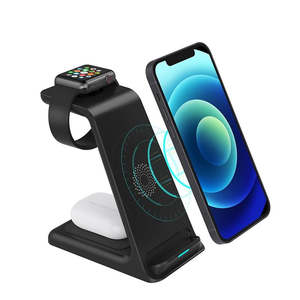 Wireless Chargers: 3 In 1 Wireless Charger For Iphone Airpods And Apple Watch