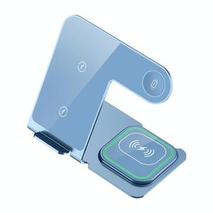 15W 3 In 1 Aluminum Wireless Charger