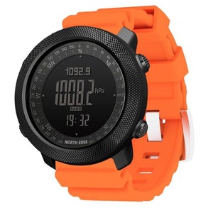 Wearable Tech: Mens Hiking Altimeter & Barometer Compass Sports Fitness Tracker