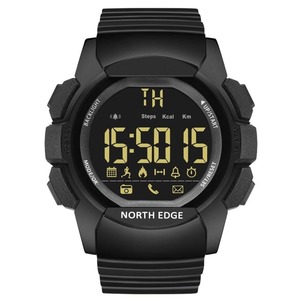 Wearable Tech: Mens Military Water Resistant Led Digital Smart Wristwatch for Ios Android