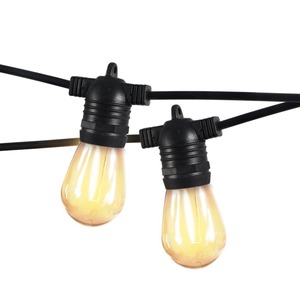 Strip Lights: 40m Festoon String Lights Christmas Wedding Party Waterproof Outdoor