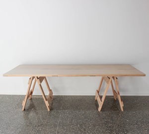 Products: Wooden Trestle Table