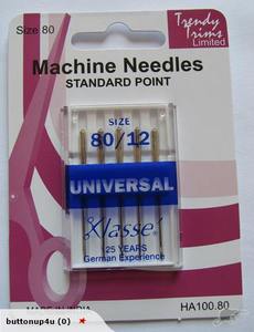 Machine Needles: Standard