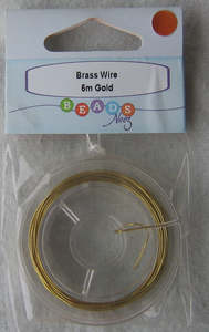 Beading: Brass Wire