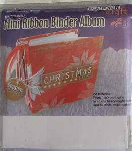 Scrapbooking: Ribbon Binder Album