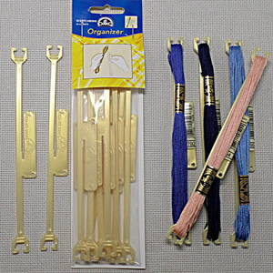 Embroidery Assessories: Floss Holder - stitch bow