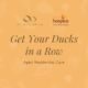 Get Your Ducks in a Row – Aged Residential Care