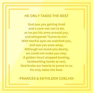 Products: God saw you getting tired