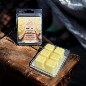 Soy Wax Melts-Lemon Cheesecake Fragrance - Noella's Fragrances
