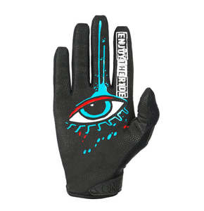 Moto Mx Adult Gloves: O'Neal MAYHEM Rancid Glove - Black/White