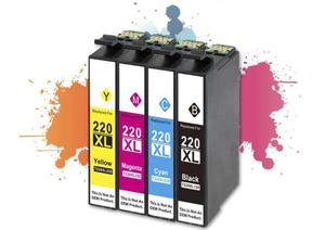 Printer Accessories Supplies: EPSON 220XL XP320 XP324 XP420 Ink cartridge compat