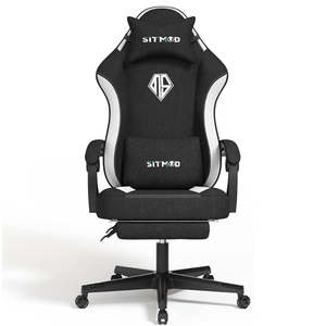 Gaming Chair Office Chair: Gaming Chair Office Chair Black White